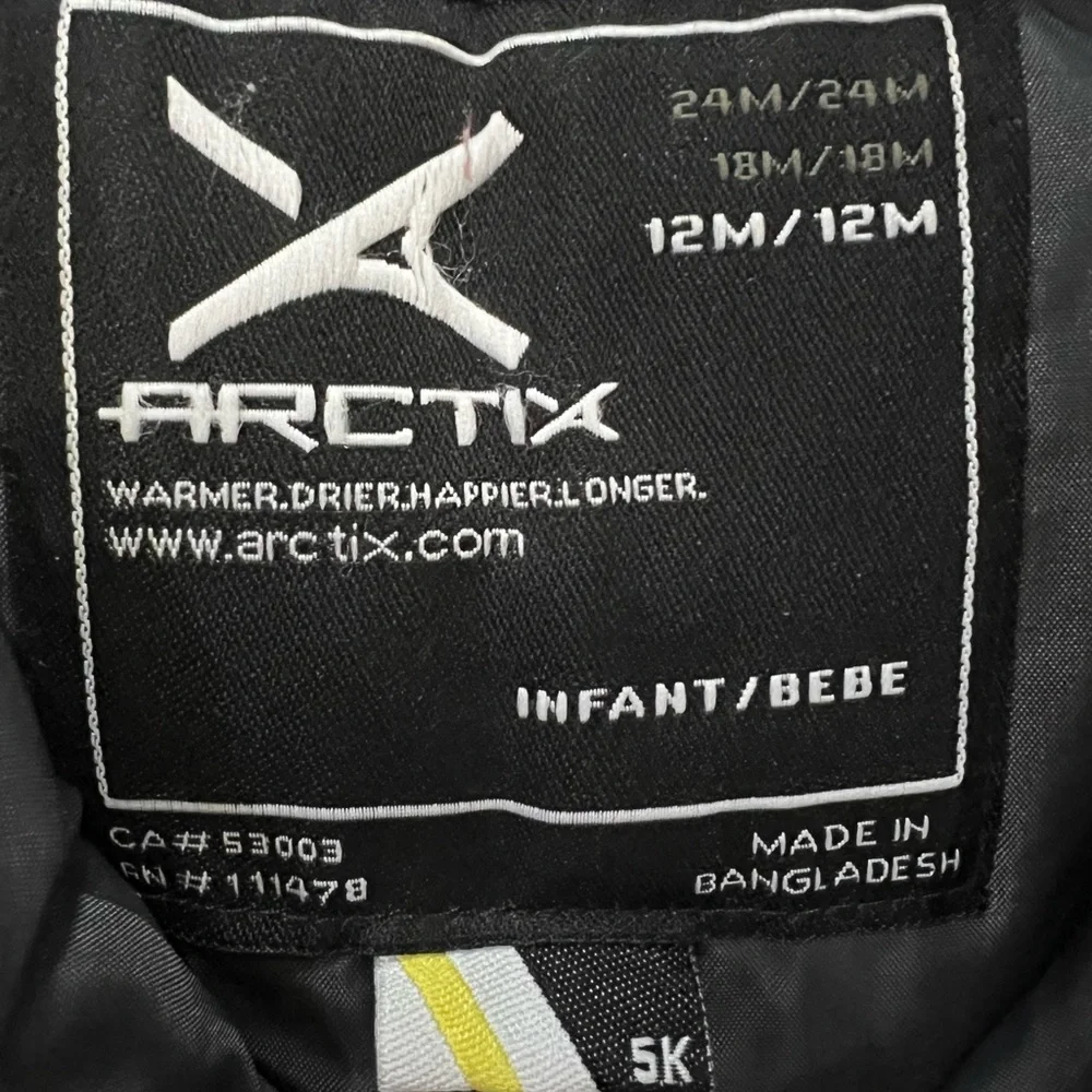 Arctix Winter Snowpants- 12 months